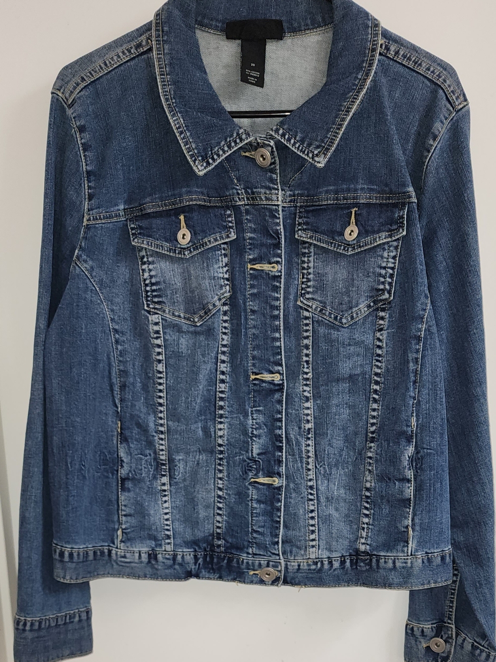 Lane Bryant Medium Blue Denim Jacket